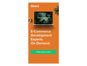fiverr banner display example